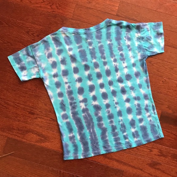 Tie Dye Modal Blend V-Neck Tee - Picture 2 of 3